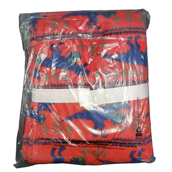 Christmas Dinosaur Pajamas 2PC Set Womens Sz L Jammies for your Families PJs NEW - Picture 3 of 4